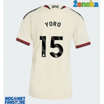 Manchester United Leny Yoro #15 Rezervni Dres za Ženska 2026-27 Kratak Rukav